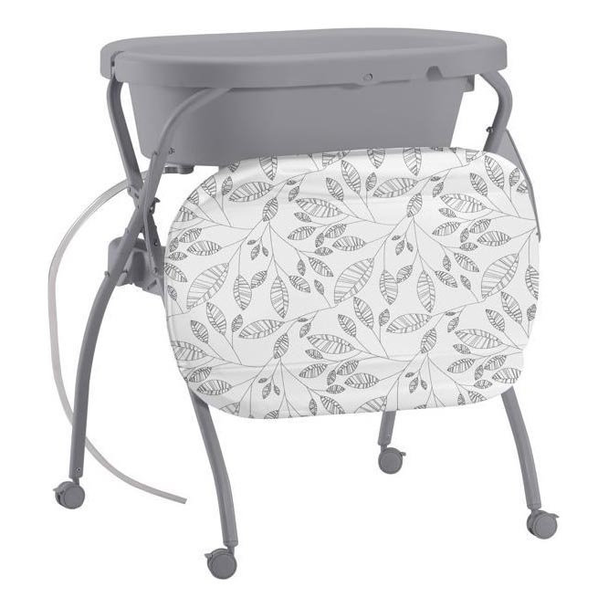 PETITE&MARS - Komoda za presvlačenje sa kadicom SPA 3u1 siva