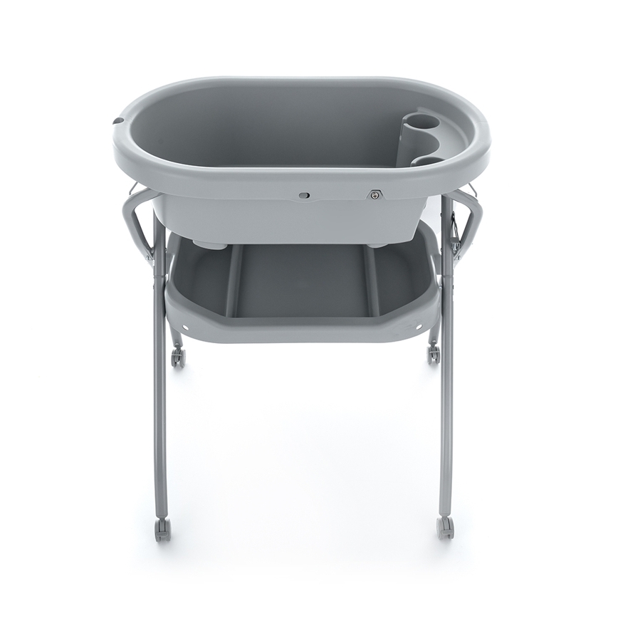 PETITE&MARS - Komoda za presvlačenje sa kadicom SPA 3u1 siva