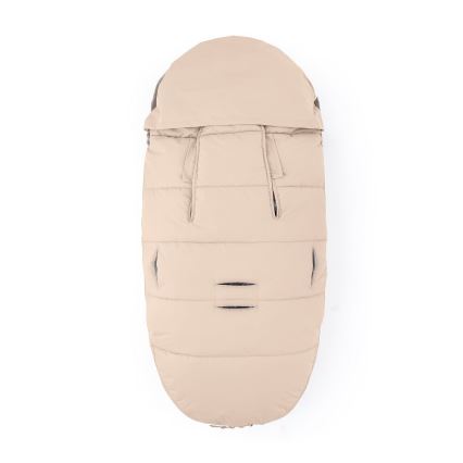 PETITE&MARS - SET Dečji fusak 4u1 COMFY + navlaka za ruke za kolica FURRY Rose Petal