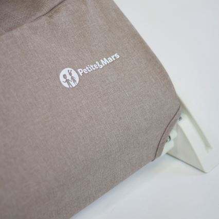 PETITE&MARS - Ležaljka za bebe CALMY braon