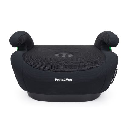 PETITE&MARS - Podižno sedište za auto OPTIMUS PRO i-Size 125-150 cm (22-36 kg) crna