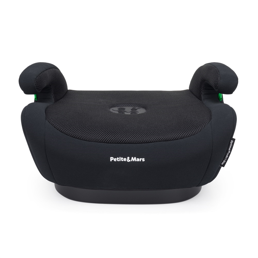 PETITE&MARS - Podižno sedište za auto OPTIMUS PRO i-Size 125-150 cm (22-36 kg) crna