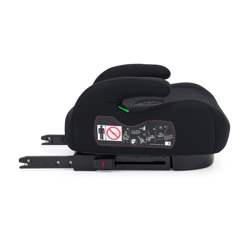 PETITE&MARS - Podižno sedište za auto OPTIMUS PRO i-Size 125-150 cm (22-36 kg) crna