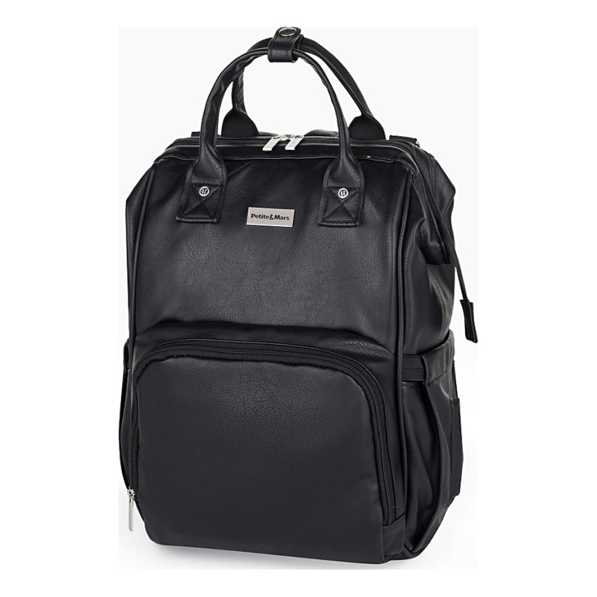 PETITE&MARS - Ranac za pelene za kolica JASPER crna