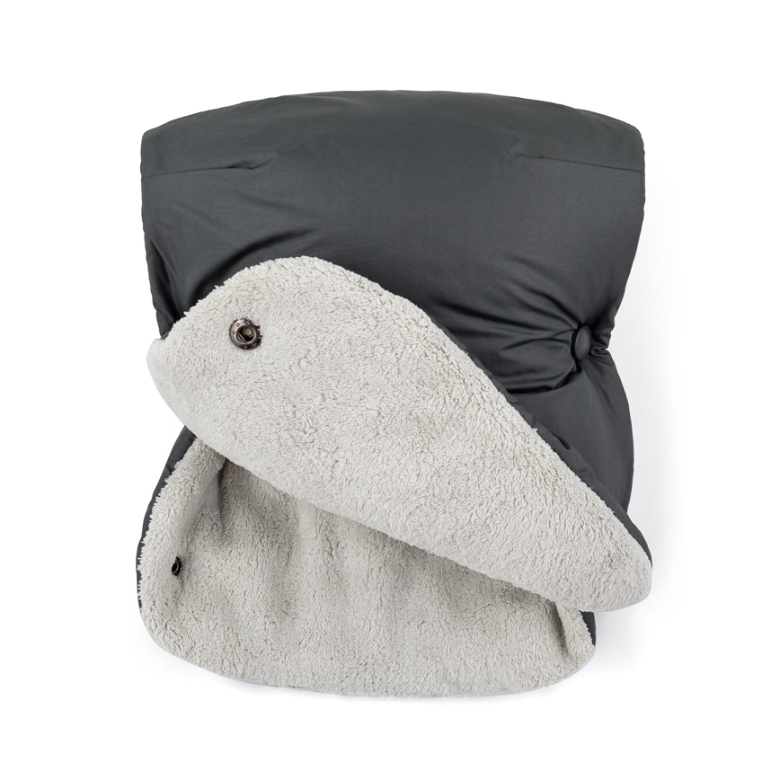 PETITE&MARS - rukavice za kolica JASIE, siva