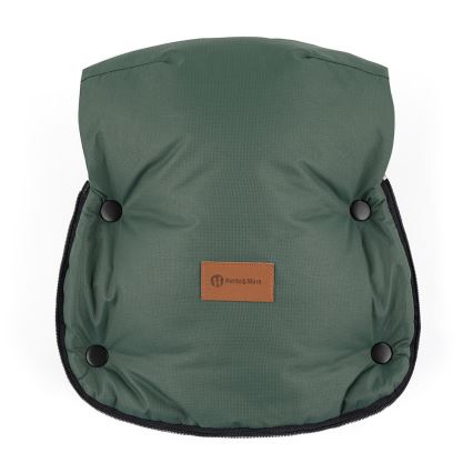 PETITE&MARS - SET dečiji fusak 4u1 COMFY + mufovi za kolica FURRY Khaki