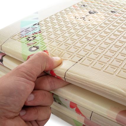 PETITE&MARS - Sklopiva podloga za igru CAMPY SLON&LISICA