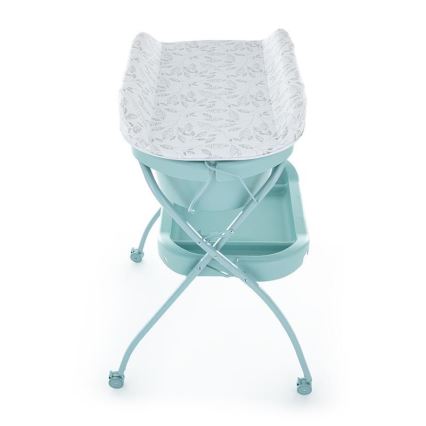 PETITE&MARS - Stalak sa kadicom i podlogom za previjanje SPA 3u1 menta