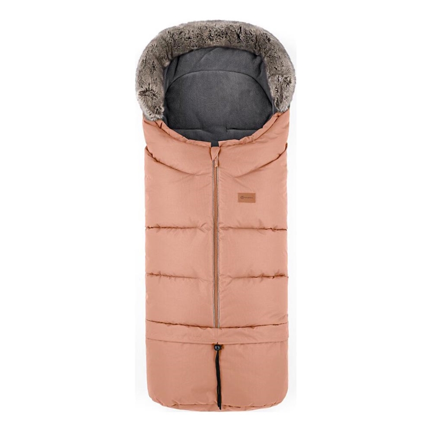 PETITE&MARS - Zimska vreća za kolica 4u1 ARCTIC Pastel Peach