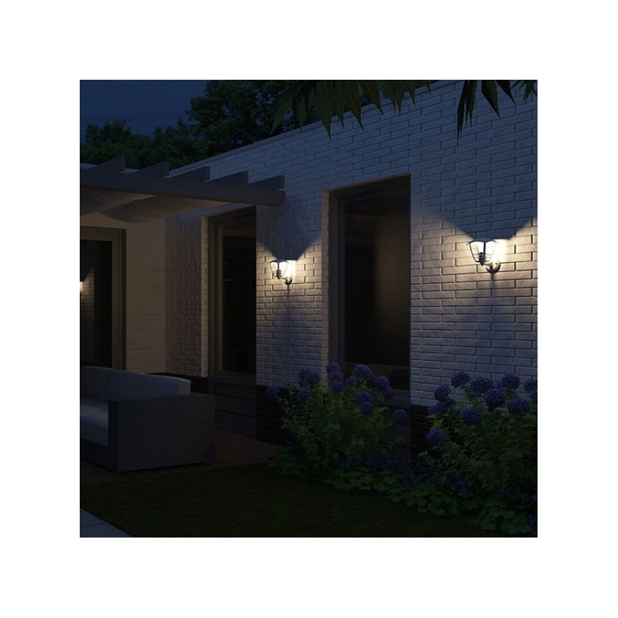 Philips - Spoljašnja zidna lampa E27/60W/230V