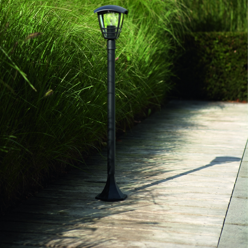 Philips 15383/30/16 - Spoljašnja lampa MYGARDEN CREEK 1xE27/60W/230V crno IP44