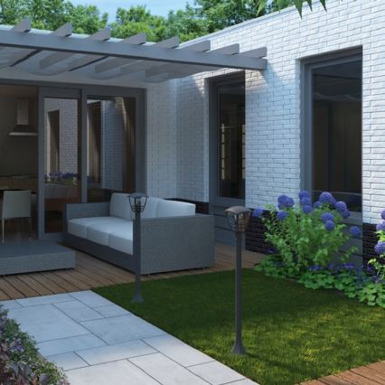 Philips 15383/30/16 - Spoljašnja lampa MYGARDEN CREEK 1xE27/60W/230V crno IP44