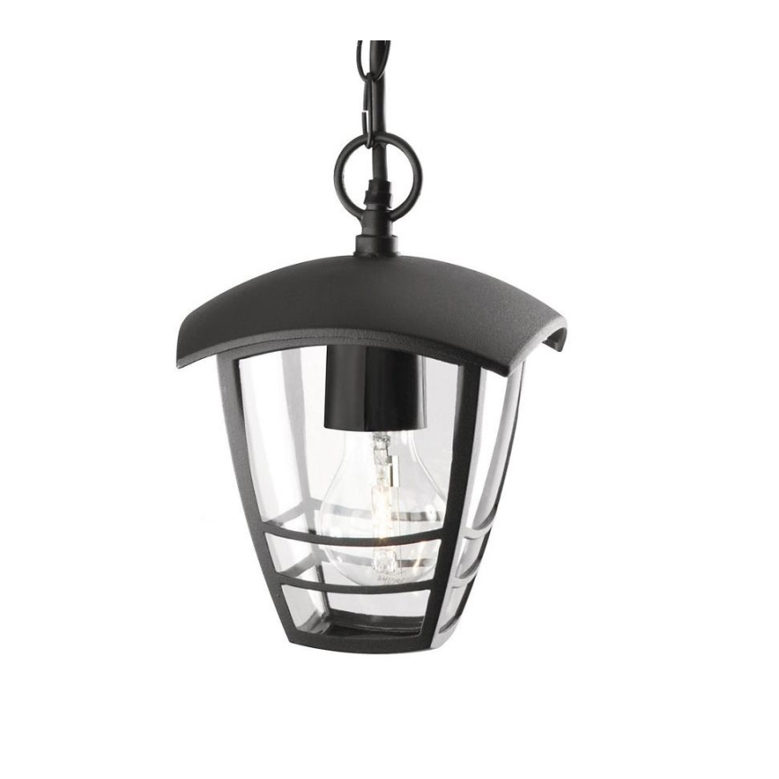 Philips - Spoljašnji viseći luster 1xE27/60W/230V crno
