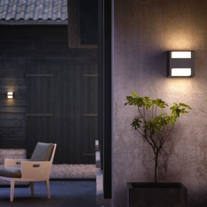 Philips - LED Spoljna zidna lampa LED/4,5W/230V 2700K IP44