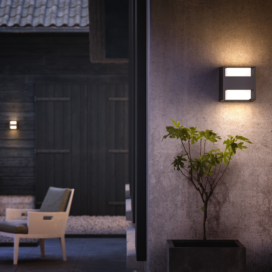 Philips - LED Spoljna zidna lampa LED/4,5W/230V 2700K IP44