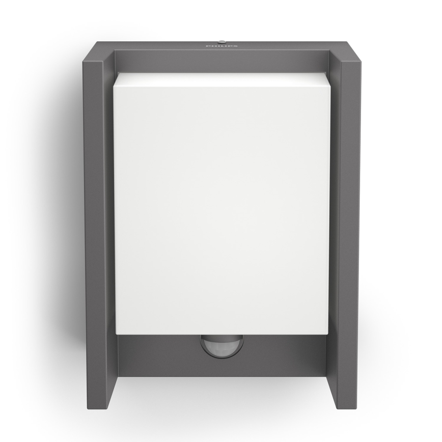 Philips - LED Zidno spoljašnje osvetljenje sa senzorom LED/6W 2700K IP44