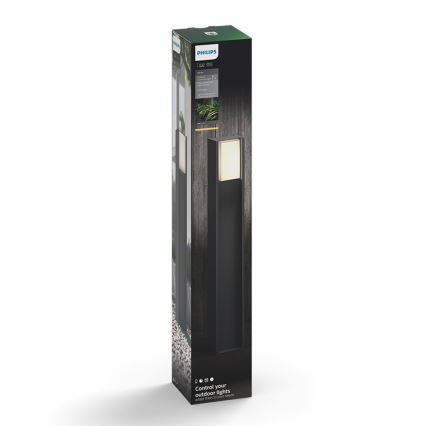 Philips - LED prigušiva spoljašnja lampa Hue TURACO 1xE27/9,5W/230V IP44