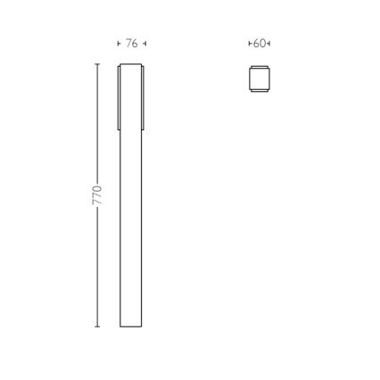 Philips - LED spoljašnja svetiljka 2xLED/4,5W/230V IP44