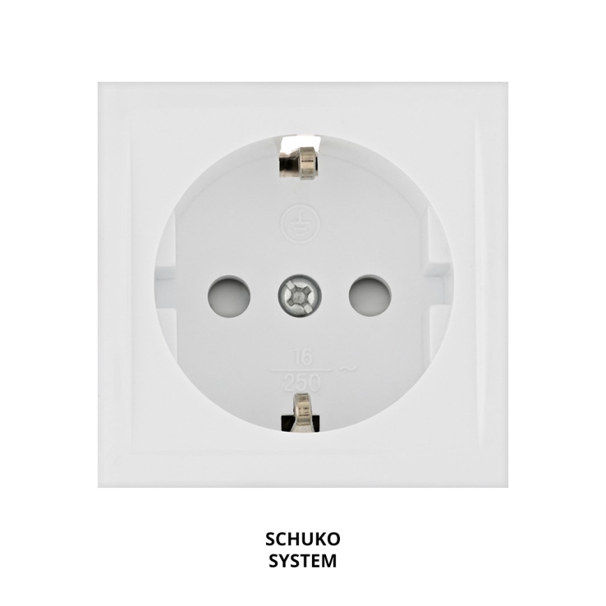 Philips 17108/47/16 - Spoljni stub sa utičnicama MYGARDEN ROCK 230V IP44 SCHUKO