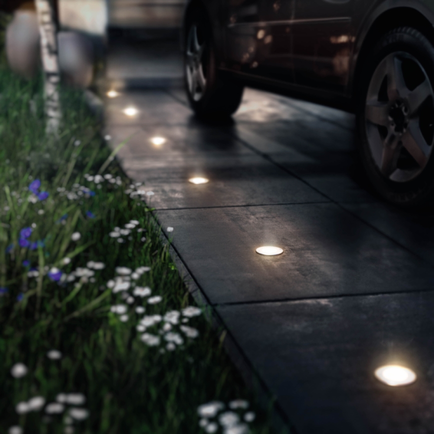 Philips - LED spoljašnje ugradno svetlo za prolaz vozila 1xLED/3W/230V