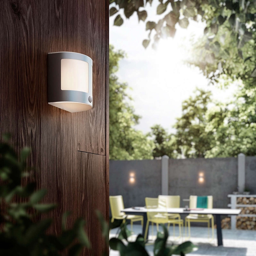 Philips - LED Zidno spoljašnje osvetljenje sa senzorom 1xLED/3,5W