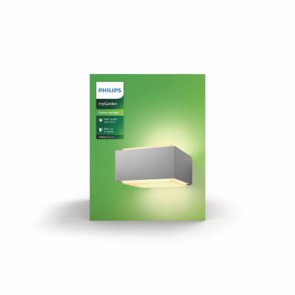 Philips - Spoljašnja zidna lampa E27/42W/230V IP44