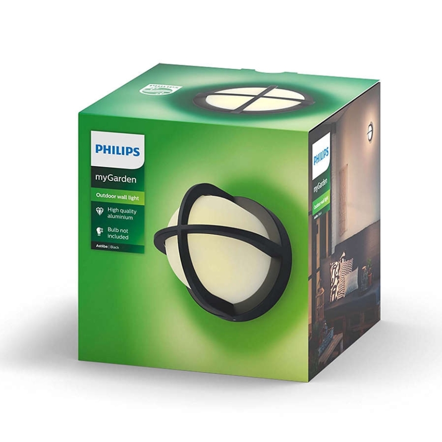 Philips - Spoljašnja zidna lampa 1xE27/42W/230V