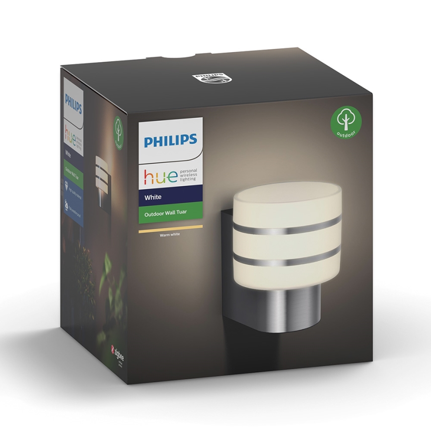 Philips - LED prigušiva spoljašnja zidna svetiljka Hue TUAR 1xE27/9,5W IP44