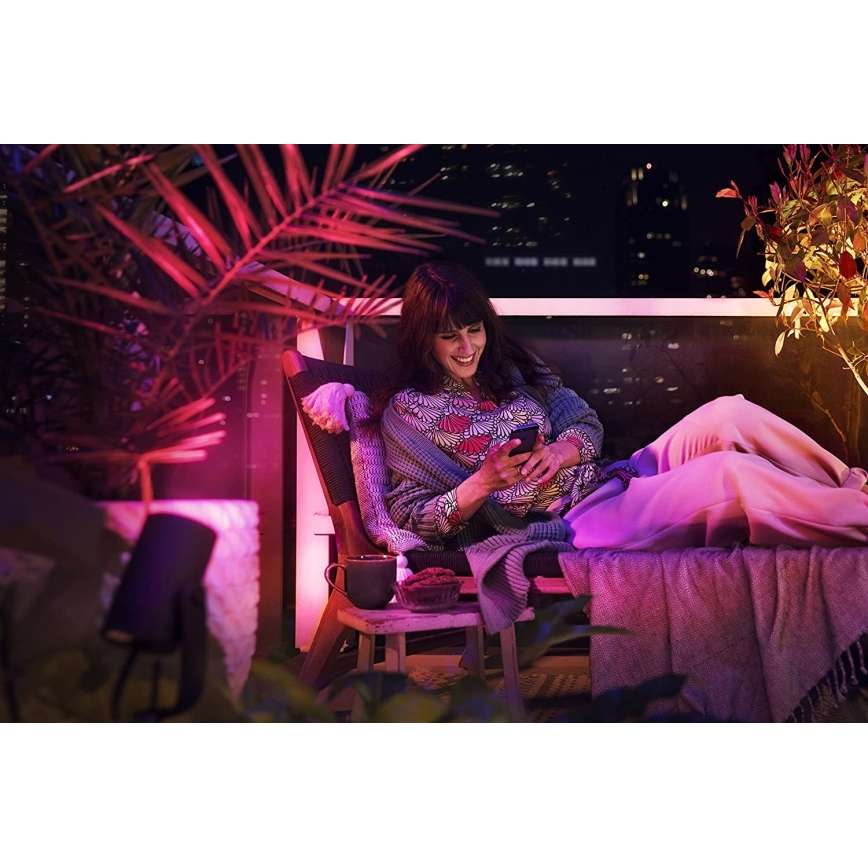 Philips - Set za proširenje LED RGB spoljna spot svetiljka Hue LILY LED/8W/230V IP65