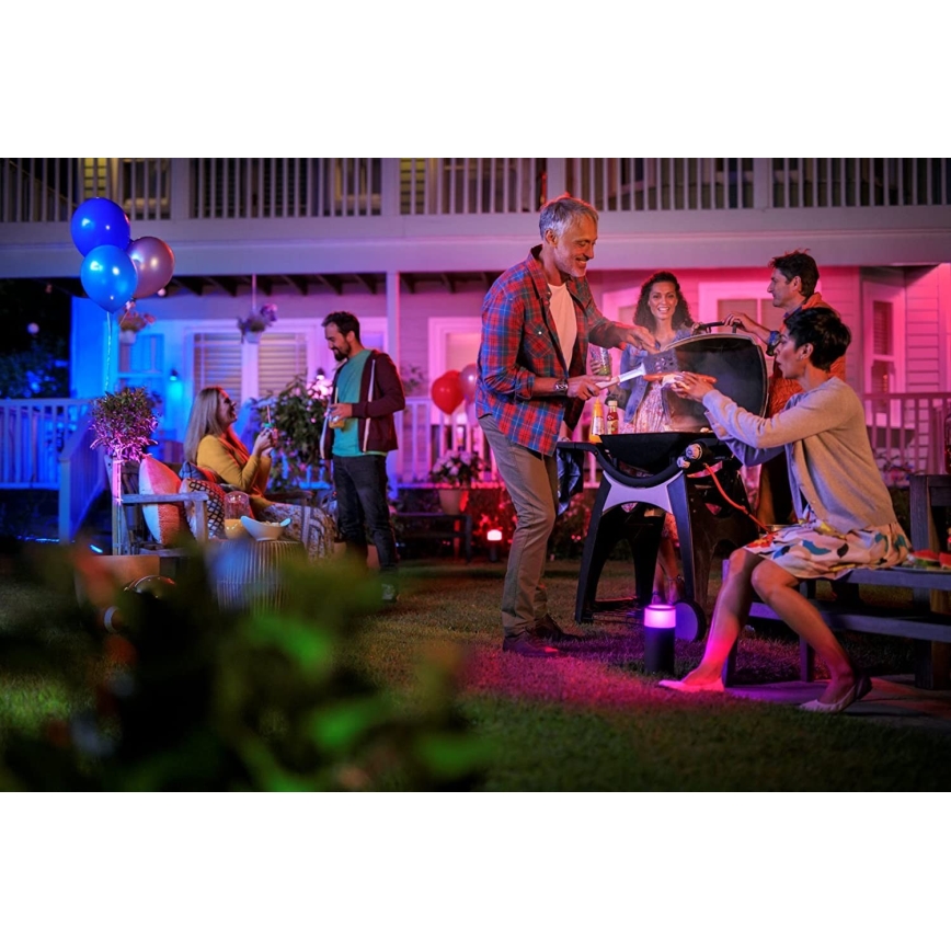 Philips - Set za proširenje LED RGB spoljna spot svetiljka Hue LILY LED/8W/230V IP65