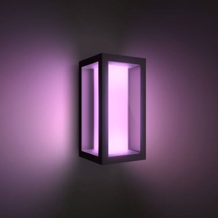 Philips - LED RGBW prigušiva spoljašnja zidna svetiljka Hue IMPRESS 2xLED/8W/230V 2000-6500K IP44