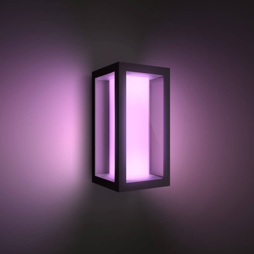 Philips - LED RGBW prigušiva spoljašnja zidna svetiljka Hue IMPRESS 2xLED/8W/230V 2000-6500K IP44