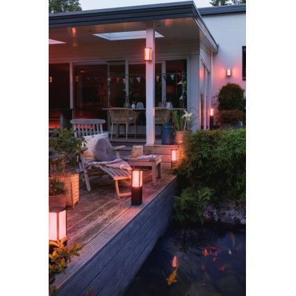 Philips - LED RGBW prigušiva spoljašnja zidna svetiljka Hue IMPRESS 2xLED/8W/230V 2000-6500K IP44