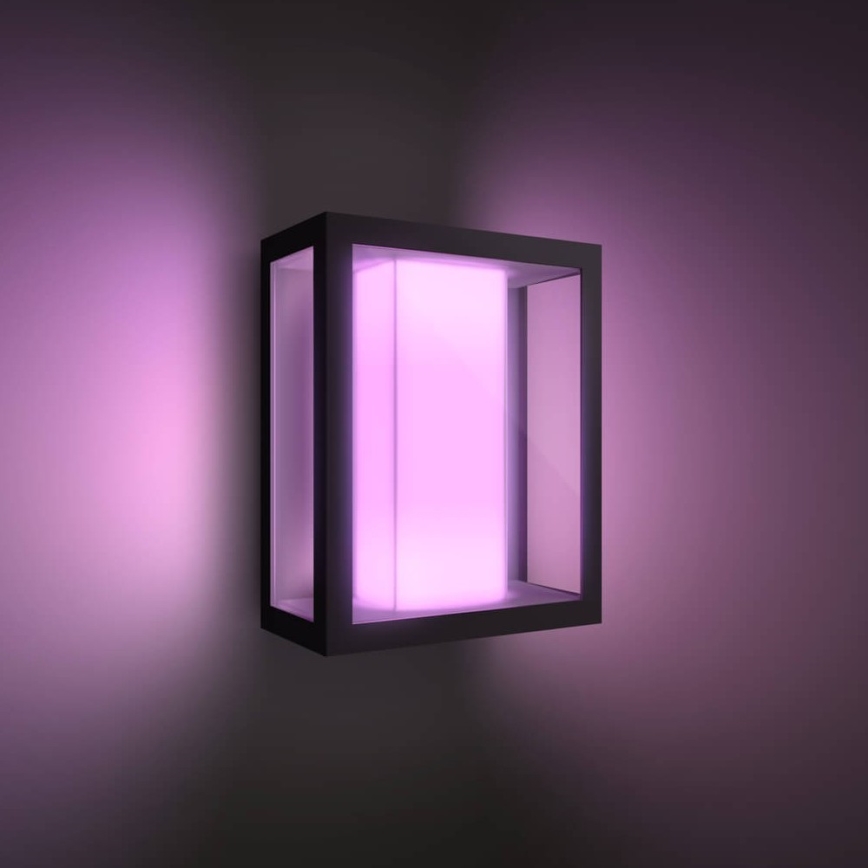 Philips - LED RGBW prigušiva spoljna zidna svetiljka Hue IMPRESS 2xLED/8W/230V IP44