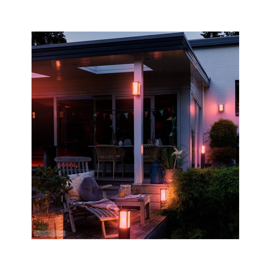 Philips - LED RGBW prigušiva spoljašnja lampa Hue IMPRESS LED/16W/230V 2000-6500K IP44