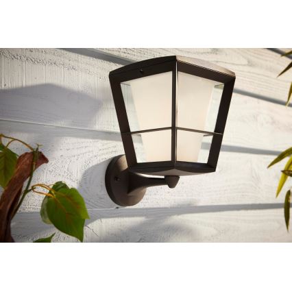 Philips - LED RGBW prigušiva spoljna zidna svetiljka Hue ECONIC LED/15W/230V IP44