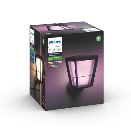 Philips - LED RGBW prigušiva spoljna zidna svetiljka Hue ECONIC LED/15W/230V IP44