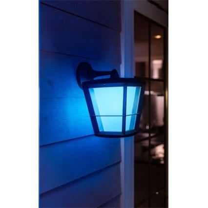 Philips - LED RGBW prigušiva spoljna zidna svetiljka Hue ECONIC LED/15W/230V 2000-6500K IP44