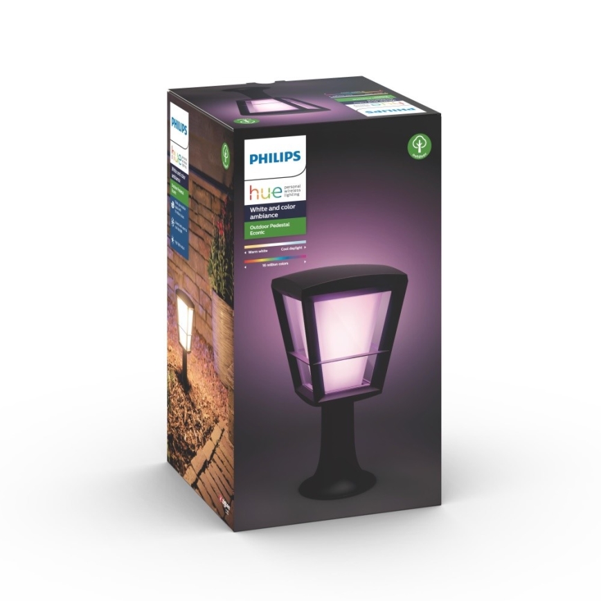 Philips - LED RGBW prigušiva spoljašnja lampa Hue ECONIC LED/15W/230V IP44