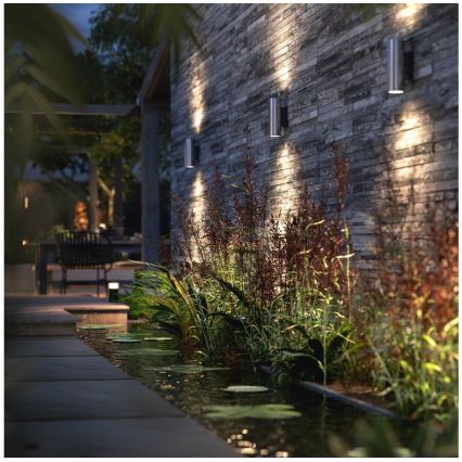 Philips - LED RGBW prigušiva spoljna zidna svetiljka Hue APPEAR 2xLED/8W/230V IP44