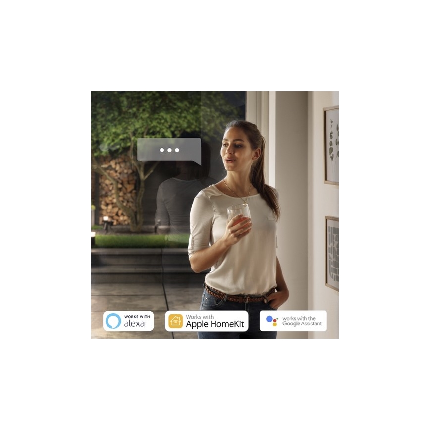 Philips - LED RGBW prigušiva spoljna zidna svetiljka Hue RESONATE 2xLED/8W/230V 2000-6500K IP44