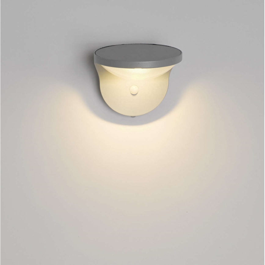 Philips 17808/87/16 - LED Solarna lampa sa senzorom za pokret i dan/noć MYGARDEN DUSK 1xLED/1W/3,7V 2200 mAh IP44
