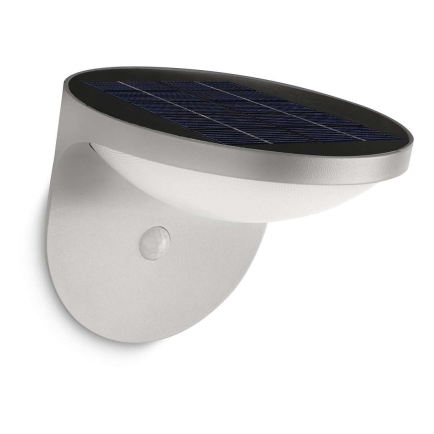 Philips 17808/87/16 - LED Solarna lampa sa senzorom za pokret i dan/noć MYGARDEN DUSK 1xLED/1W/3,7V 2200 mAh IP44