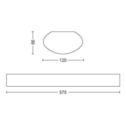 Philips 31248/31/P0 - LED Radna baterijska lampa AQUALINE LED/24W/230V IP65