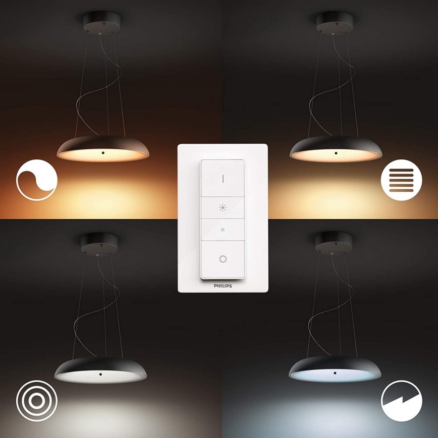 Philips - LED prigušiva luster na sajli Hue AMAZE LED/39W/230V + daljinski upravljač