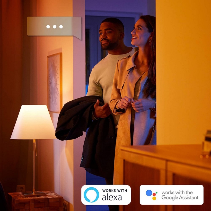 Philips - LED prigušiva luster na sajli Hue AMAZE LED/39W/230V + daljinski upravljač