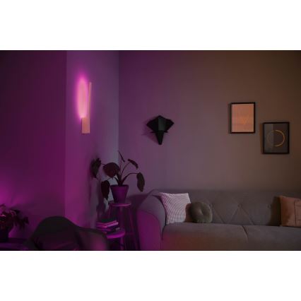 Philips - LED RGBW prigušiva zidno svetlo Hue LIANE White And Color Ambiance 1xLED/12W/230V