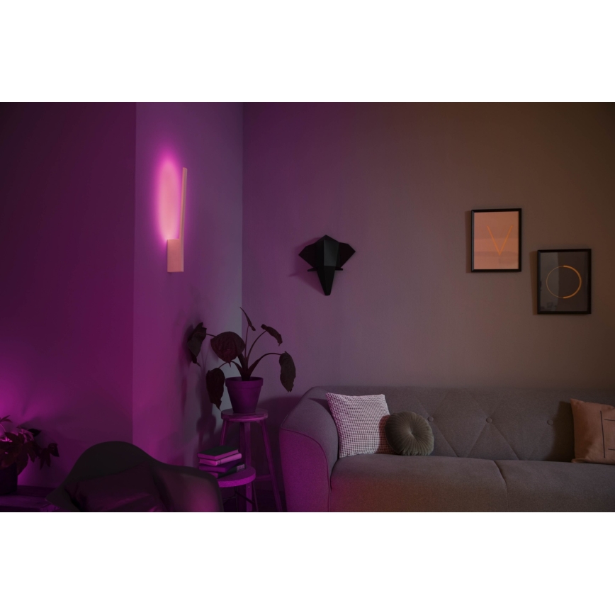 Philips - LED RGBW prigušiva zidno svetlo Hue LIANE White And Color Ambiance 1xLED/12W/230V