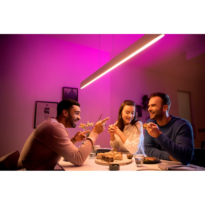 Philips - LED RGBW prigušiva viseći luster na sajli Hue ENSIS White And Color Ambiance 2xLED/39W/230V