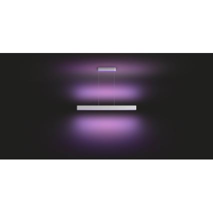 Philips - LED RGBW prigušiva viseći luster na sajli Hue ENSIS White And Color Ambiance 2xLED/39W/230V